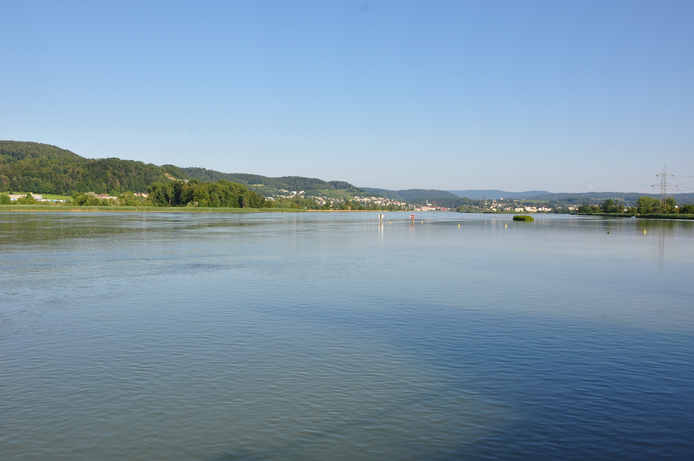 Stausee beim Kraftwerk