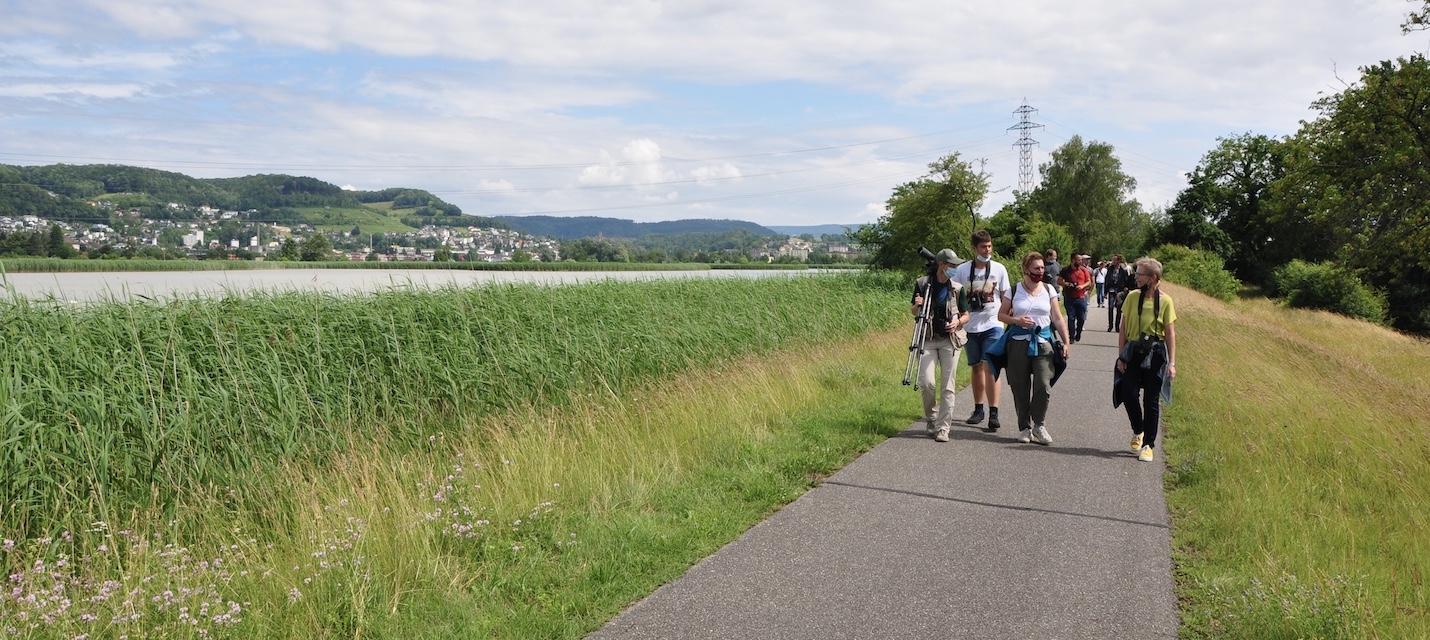 Führung am Stausee